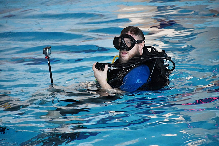 Hokej pod wodą Walenie Siemianowice Śląskie Finał WOŚP w Rudzie Śląskiej 25 I 2026